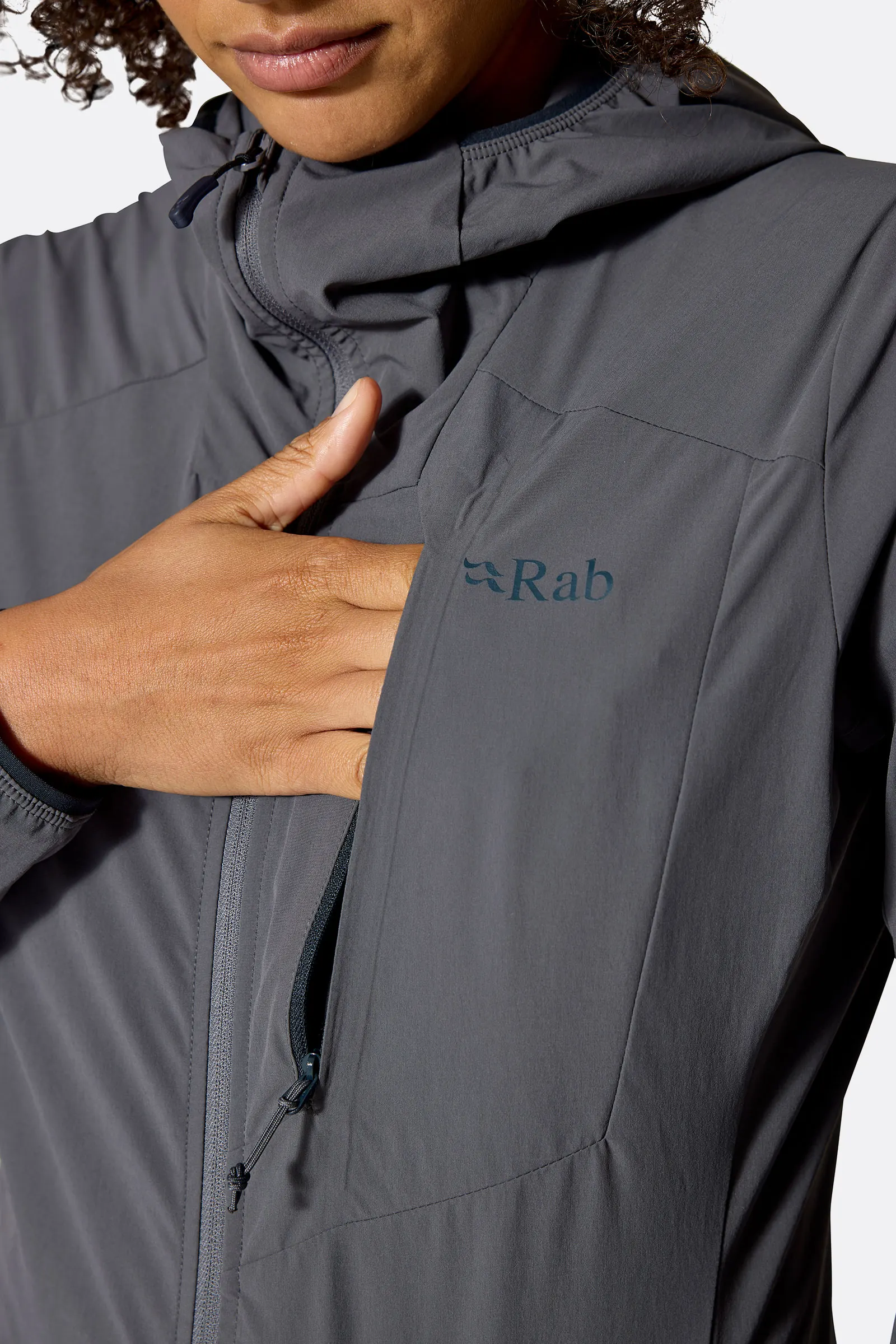 Bunda Rab Borealis Alpine Hoody W graphene 3